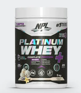 PLATINUM WHEY PLUS 1KG VANILLA BEAN