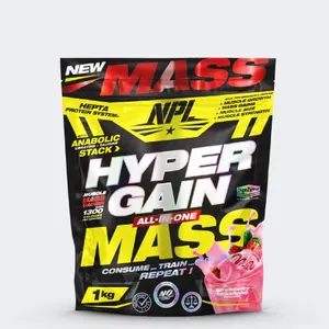 HYPER GAIN 1KG STRAWBERRY MILKSHAKE