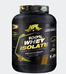 100% WHEY PROTEIN ISOLATE 1.5KG CHOC HAZELNUT