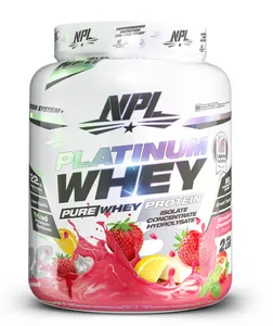 PLATINUM WHEY 908G STRAWBERRY CHEESECAKE