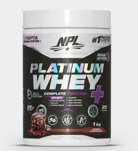 PLATINUM WHEY PLUS 1KG CARAMEL FUDGE