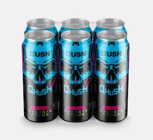 Qhush Energy RTD Extreme Focus (Gaming) 500ml