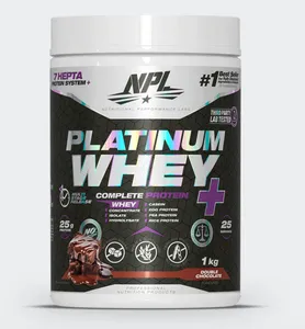 PLATINUM WHEY PLUS 1KG DOUBLE CHOCOLATE