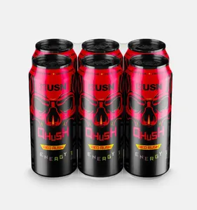 Qhush Energy RTD Red Rush 500ml